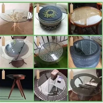 Vetro temperato rotondo